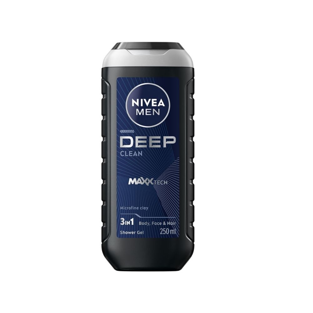 Jabon Liquido Nivea Men Deep Frasco X 250Ml